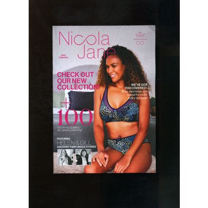 NICOLA JANE UK LINGERIE SWIMWEAR CATALOGUE 2023 *STUNNING* BRAND NEW