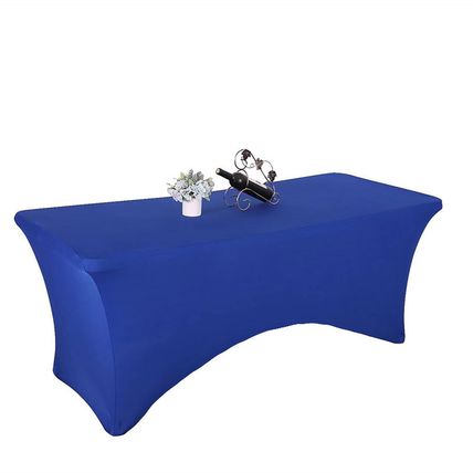 Spandex Table Cover Wedding Banquet Tablecloth