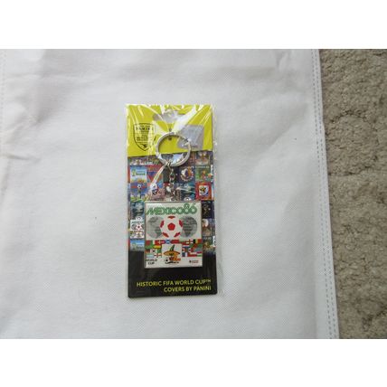 Panini Heritage World Cup Covers Mexico 86 Metal Keychain
