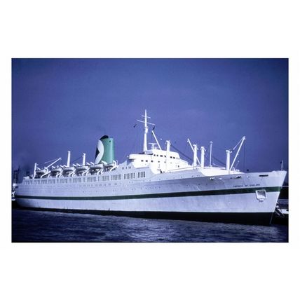 SQ2178 - Canadian Pacific Liner - Empress of England - photograph 6x4