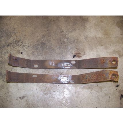 1960 DESOTO REAR BUMPER BRACKETS OEM #1940376 1940377