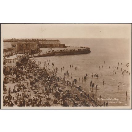 The Sands, Palm Bay, Cliftonville, Kent, c.1930 - RP Postcard