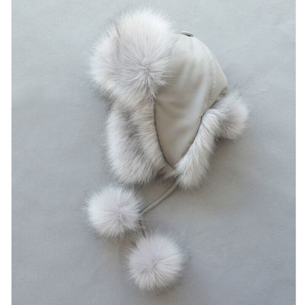 Women Kids Fur Faux Fox Ushanka Trapper Hat Winter Warm Russian Earflap Ski Cap