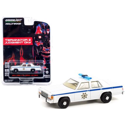 1983 Ford LTD Crown Victoria Police White "Terminator 2: Judgment Day" (1991)...