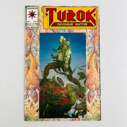 Comic Book - Turok: Dinosaur Hunter #1 (Vol 1 No 1 July 1993)