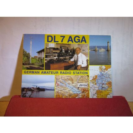 NONNENHORN, GERMANY used QSL card dated 1987 =