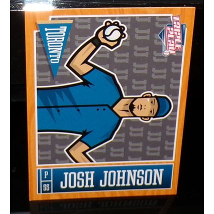 PANINI 2013 TRIPLE PLAY JOSH JOHNSON TRIPLE BASEBALL CARD #45