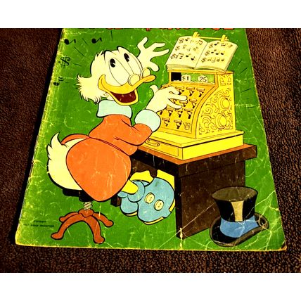 Golden Age Dell 10 Cent Comics Walt Disney's Uncle Scrooge 5 2.5 GD+ Shape 1954