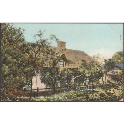 The Home of the Northern Farmer, Somersby, Lincolnshire, 1906 - Wrench Postcard