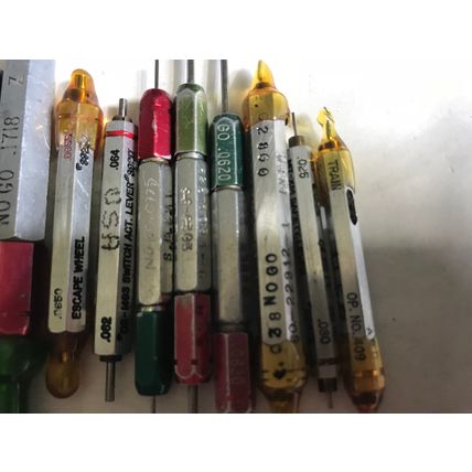 LOT PLUG GAGE GO NOGO .0650,0655,1248,1255,0210,0215,156,157,1  250,1265,185,EQ