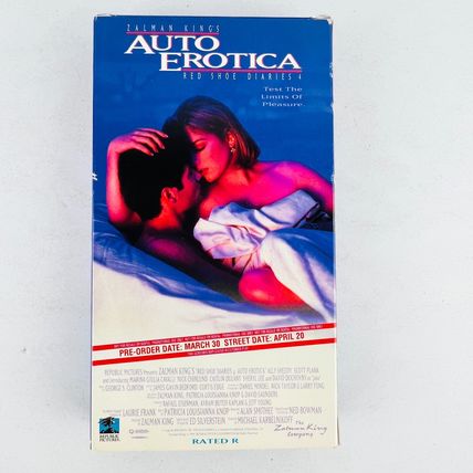 Zalman King Red Shoe Diaries 4 Auto Erotica VHS Video Tape Erotic Thriller PROMO