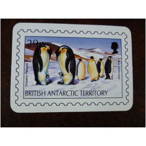 British Antarctica Emperor Penguins stamp 1993 Philatelic Bureau calendar birds