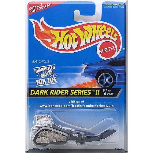 Hot Wheels - Big Chill: '96 Dark Rider Series II #1/4 - Collector #400 *Black*