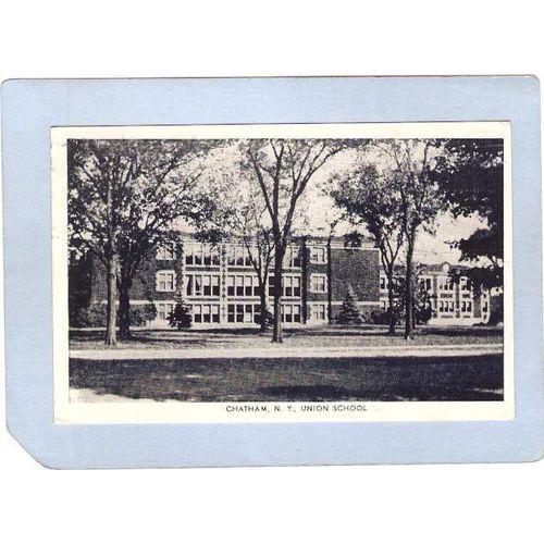 New York Chatham Union School Photo Type Card ny_box3~1204