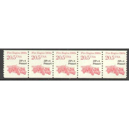 2264 20.5c Fire Engine Fine MNH Dry Gum PNC 1/5 P0087