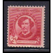 885 2c James Whistler Just Clears MNH KA4223