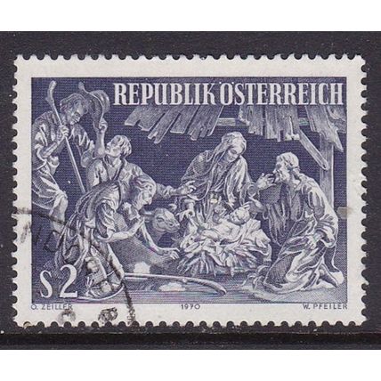 AUSTRIA 1970 CHRISTMAS USED SG1599