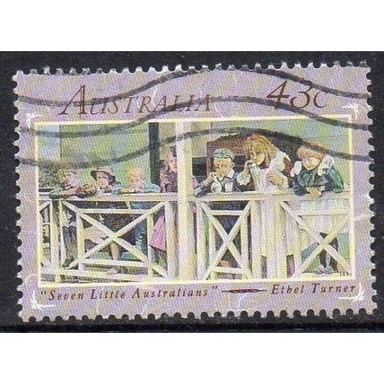 Australia 1991 Literary Legends of the 1890's- Seven Little Australians 43c Used