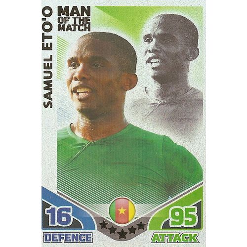 Match Attax - World Cup 2010: MotM - Cameroon, Eto'o