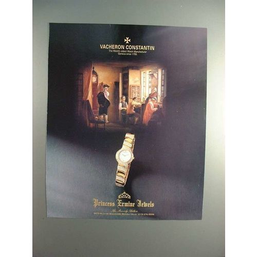 1989 Vacheron Constantin Watch Ad - NICE!
