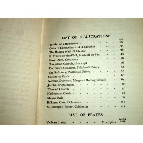 Essex - The Borzoi County Histories - By P.H. Reaney - 1928 Hardback Book