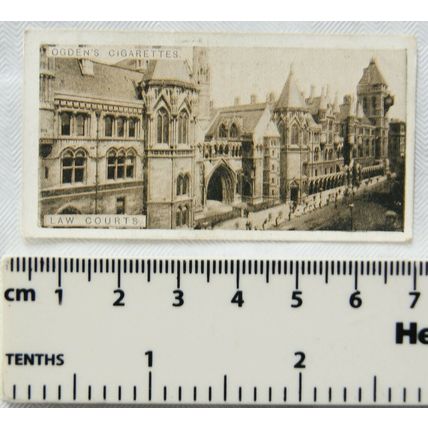 1923 Ogden's Sights of london 1st Series No. 12 Law Courts