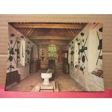 CHAPEL, FARLEIGH HUNGERFORD CASTLE, Somerset unused postcard D. of E. =