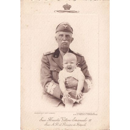 Victor Vittorio Emmanuele III Italian Antique Postcard