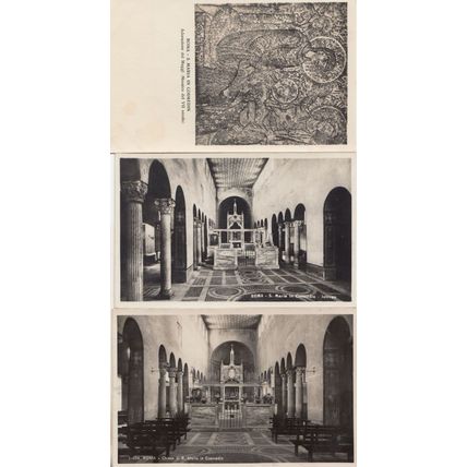 Santa Maria In Cosmedin Adorazione Dei Maggi Painting 3x Italian Rome Postcard s