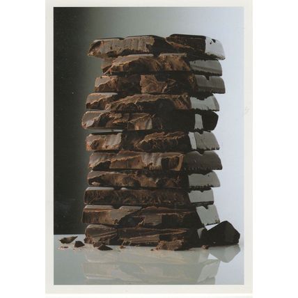 Pile Of Chocolate Looks Like Antique Artefact Photo Award Postcard