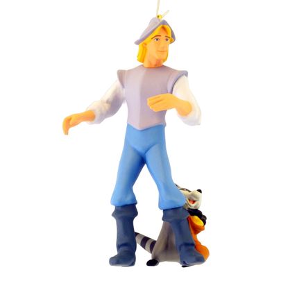 HALLMARK KEEPSAKE CAPTAIN JOHN SMITH & MEEKO DISNEY CHRISTMAS ORNAMENT 1995
