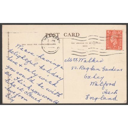 Portelet and Rocquaine Bay, Guernsey, 1950 - Birn Bros Postcard