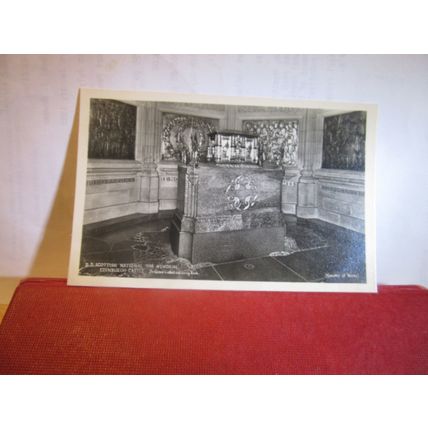 SCOTTISH NATIONAL WAR MEMORIAL, EDINBURGH CASTLE, SCOTLAND. unused postcard (f =