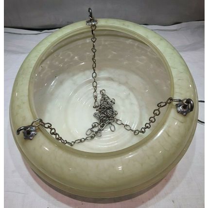Vintage 1930's Fly Catcher Glass Light Shade