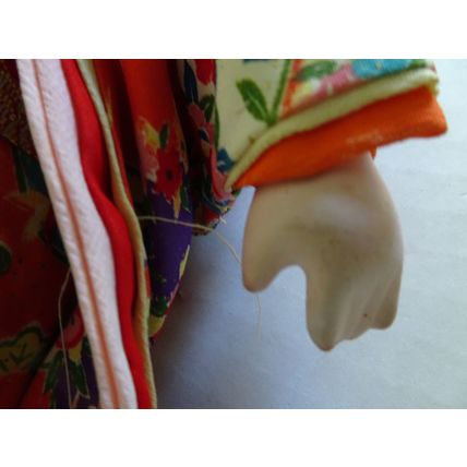 Japanese Geisha Doll - WWII - Brought Home by Solider - Genuine - Antique