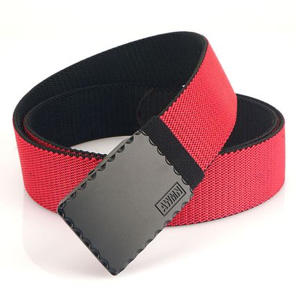 Double-sided elastic waist woven belt casual fashion original design unisex belt
