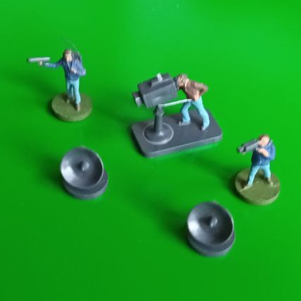 Subbuteo Outside Broadcast Unit Camera Crew TV