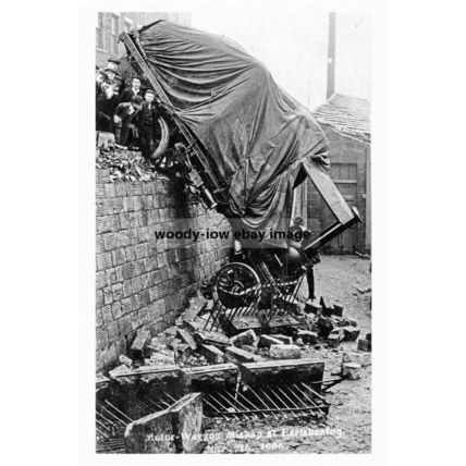 pt1160 - Steam Lorry Crash , Earlsheaton , Yorkshire - Print 6x4