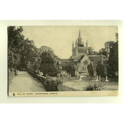 h0616 - Whippingham Church , Beatrice Avenue , Isle of Wight - postcard