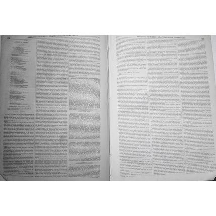 Jersey City, State of New Jersey - Story & 6 Prints - Ballou's Pictorial, 1857.