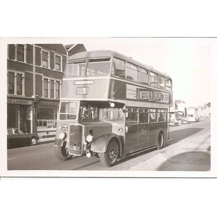 Black & White Photograph of Bristol Tramways & Carriage Co. Ltd. - PHW 974