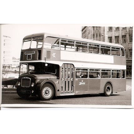 Black & White Photograph of Bristol Omnibus Co. Ltd. - FHU 56D