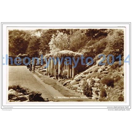 HOLYWELL RETREAT 6, EASTBOURNE, SUSSEX, ENGLAND, 1920/30s?, Postcard