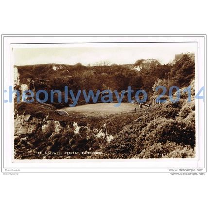HOLYWELL RETREAT 17, EASTBOURNE, SUSSEX, ENGLAND, 1920/30s?, Postcard