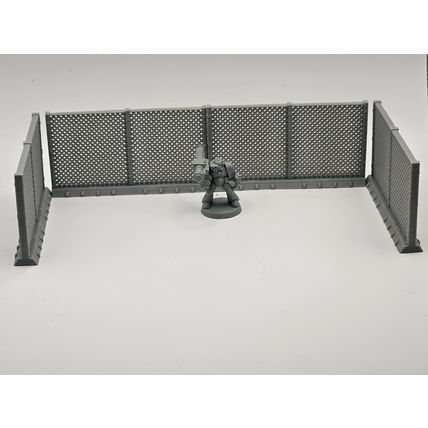 metal wire compound fences / barricade fence / fence DnD/Pathfinder/Tabletop RPG