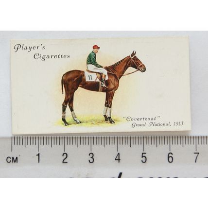 1933 Players Derby & Grand National Winners No. 32 Covertcoat, National 1913