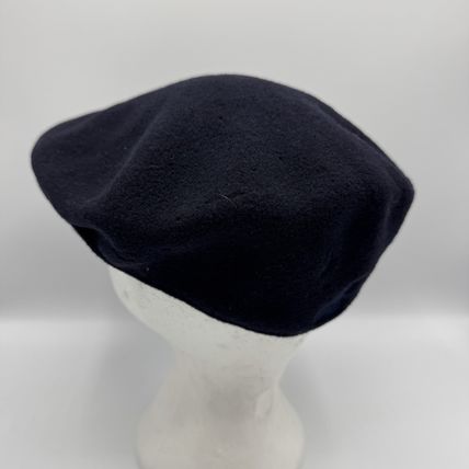 Kangol Black Beret 100% Pure New Wool New With Tags X-Large Unisex