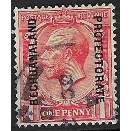 BECHUANALAND 1925-7 PROTECTORATE O/P ON 1d USED SG92