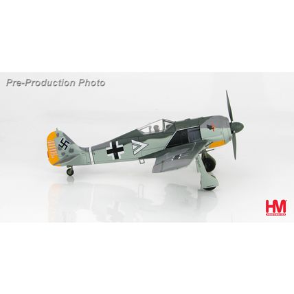 FW 190A LUFTWAFFE III./JG 2 RICHTHOFEN, EGON MAYER - HOBBY MASTER HA7424 1/48