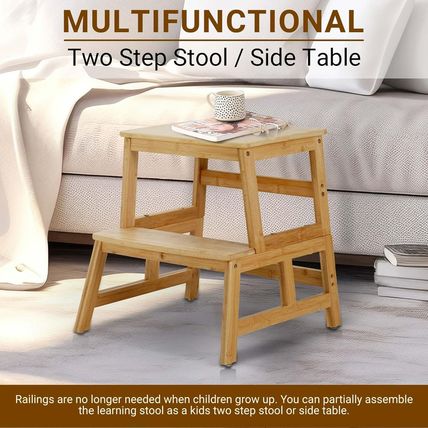 COSYLAND Kids Kitchen Step Stool，Toddler Standing Tower with CPC Certification,